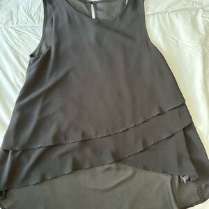 Hi-Lo tank with a see-thru back